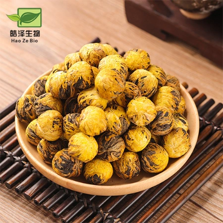 Handmade Chinese Blooming Flower Tea Green Tea Balls Dried Chrysanthemum Tea Blooming Tea Flowers