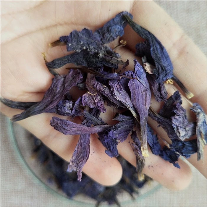 Die Dou hua Bulk Organic Herbal Tea dried blue butterfly pea flower tea